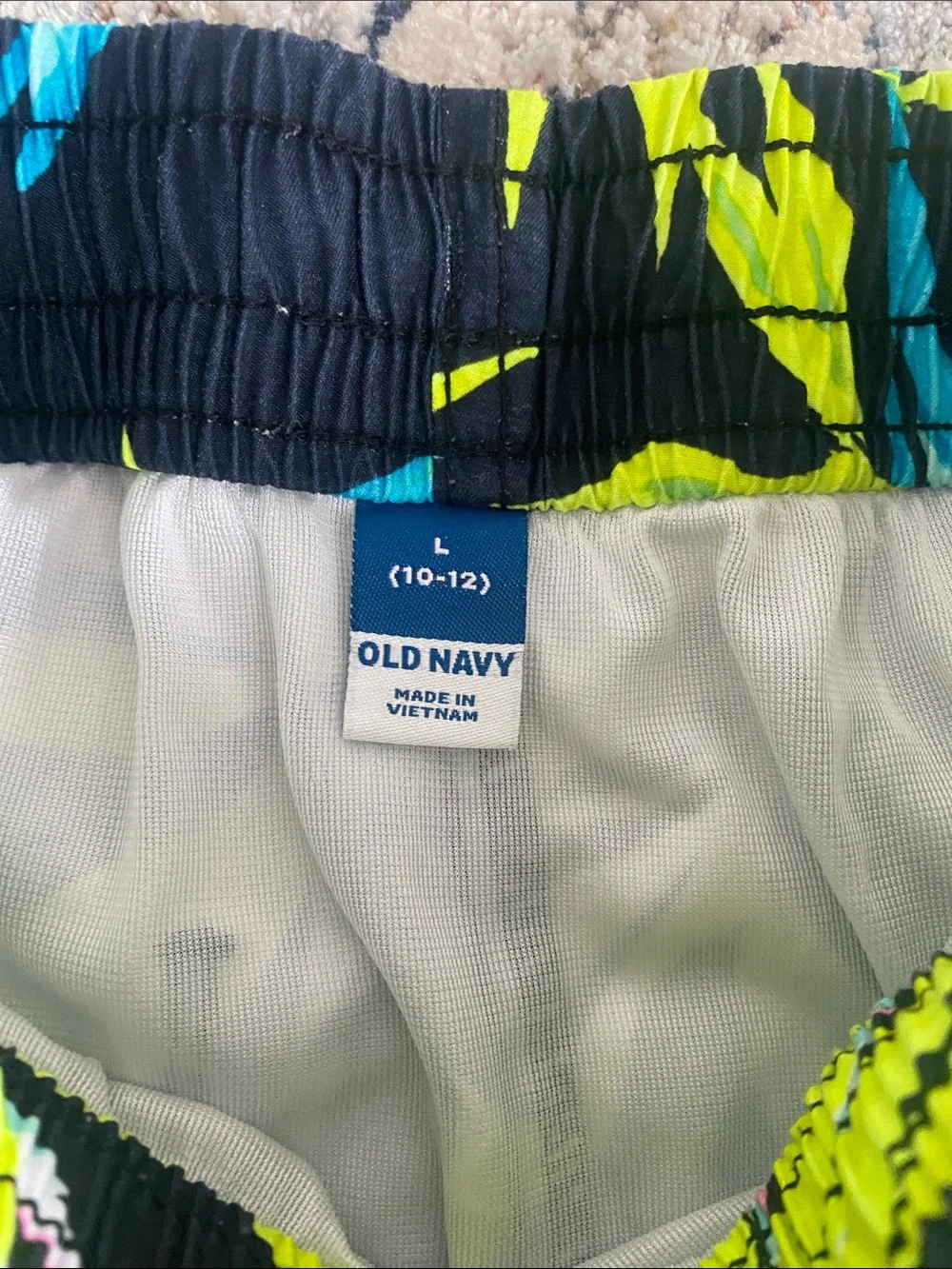 Boy’s Set of 3 Swim Shorts Size L (10-12)